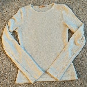 Vintage forever 21 Small beige tight sweater